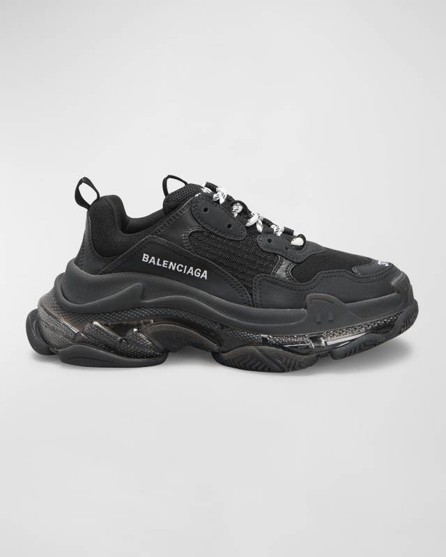 Triple S Clear-Sole Sneakers
